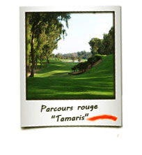 Parcours rouge Golf les Dunes Agadir